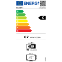 TV LED Sony BRAVIA 7 II K75XR75M2PB 75" 4K True RGB | Nimestore