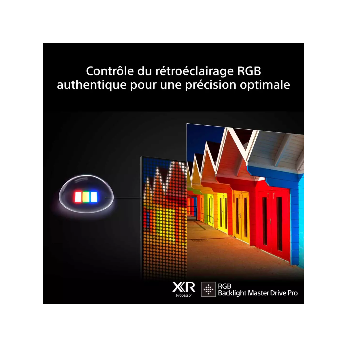 TV LED Sony BRAVIA 7 II K65XR75M2B 65" 4K True RGB | Nimestore