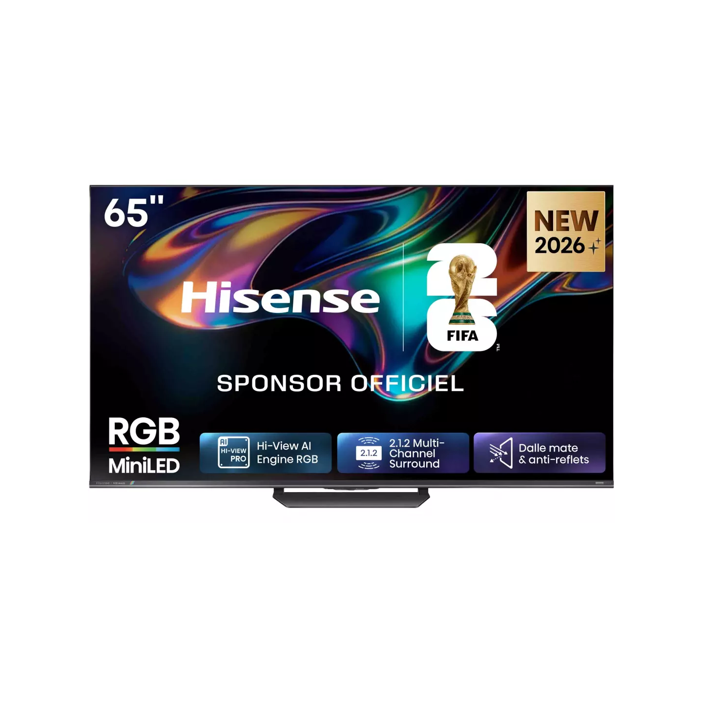 TV MiniLED Hisense 65UR8S 65" 4K 180 Hz 3500 nits | Nimestore