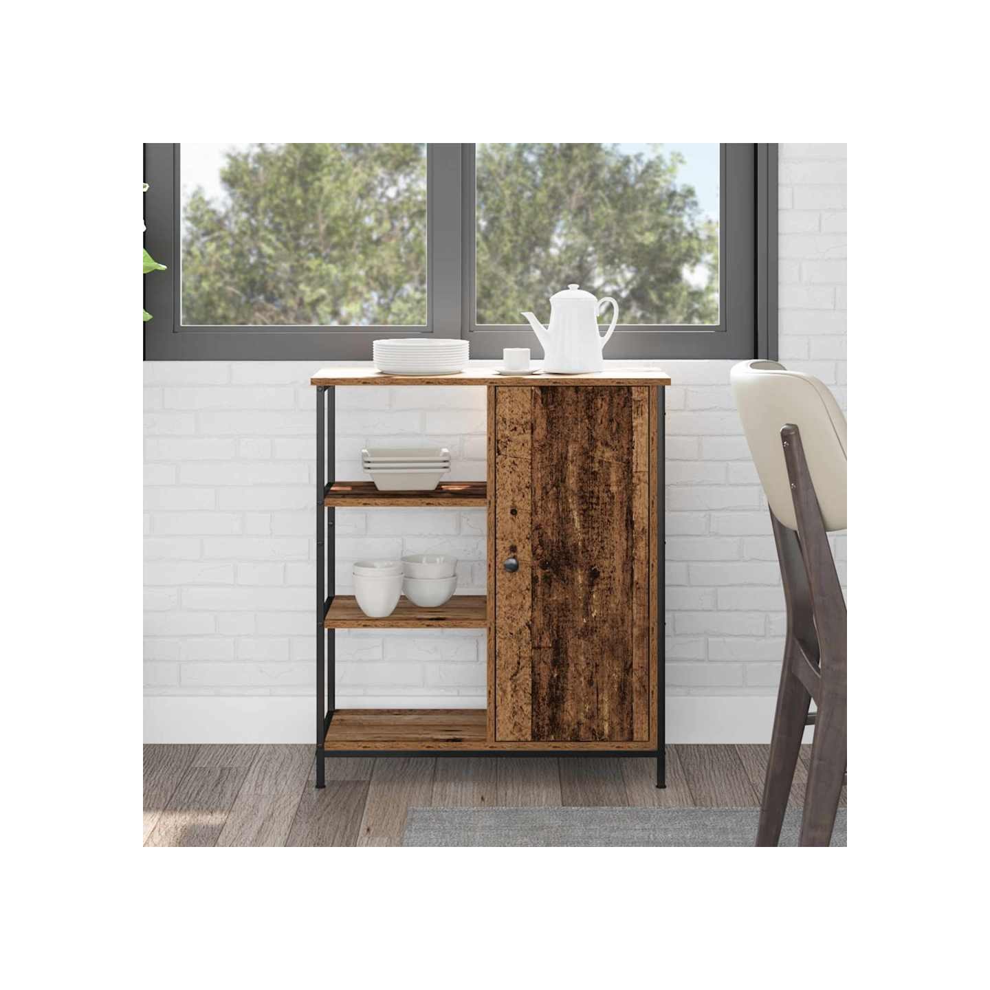 Buffet Bois ancien 70 x 30 x 80 cm