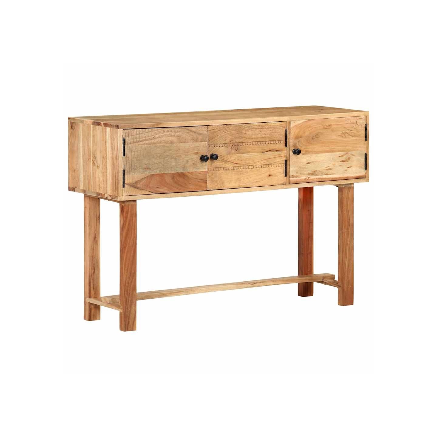 Buffet 115x35x75 cm Bois d'acacia massif