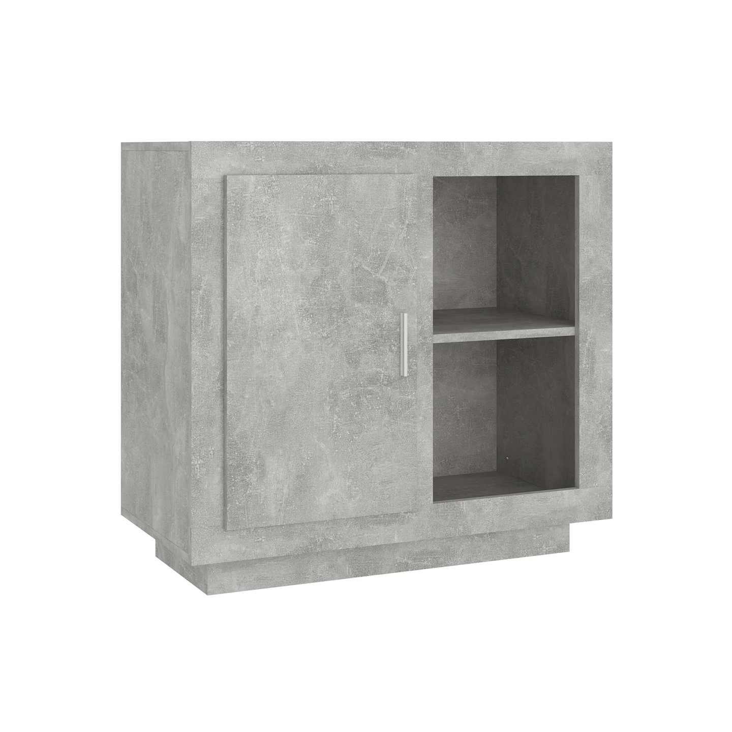 Buffet Gris béton 80x40x75 cm
