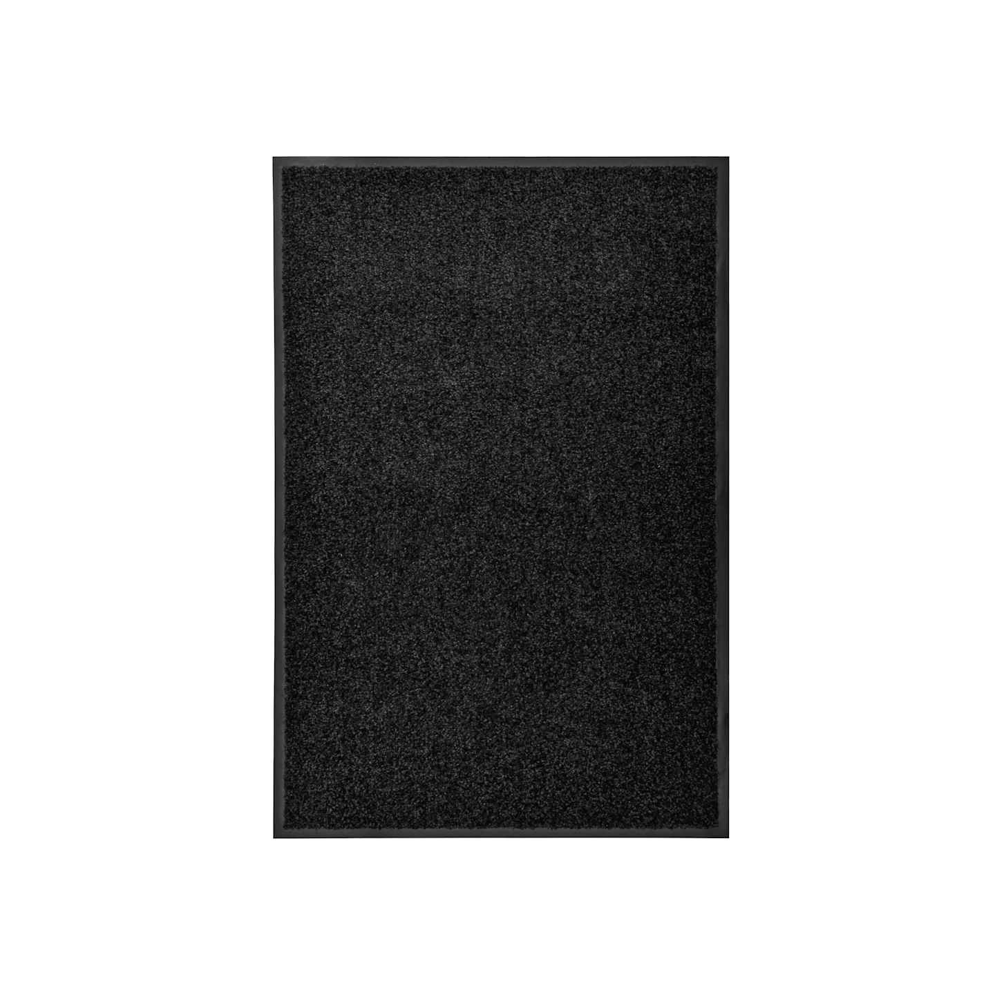 Paillasson lavable Noir 60x90 cm