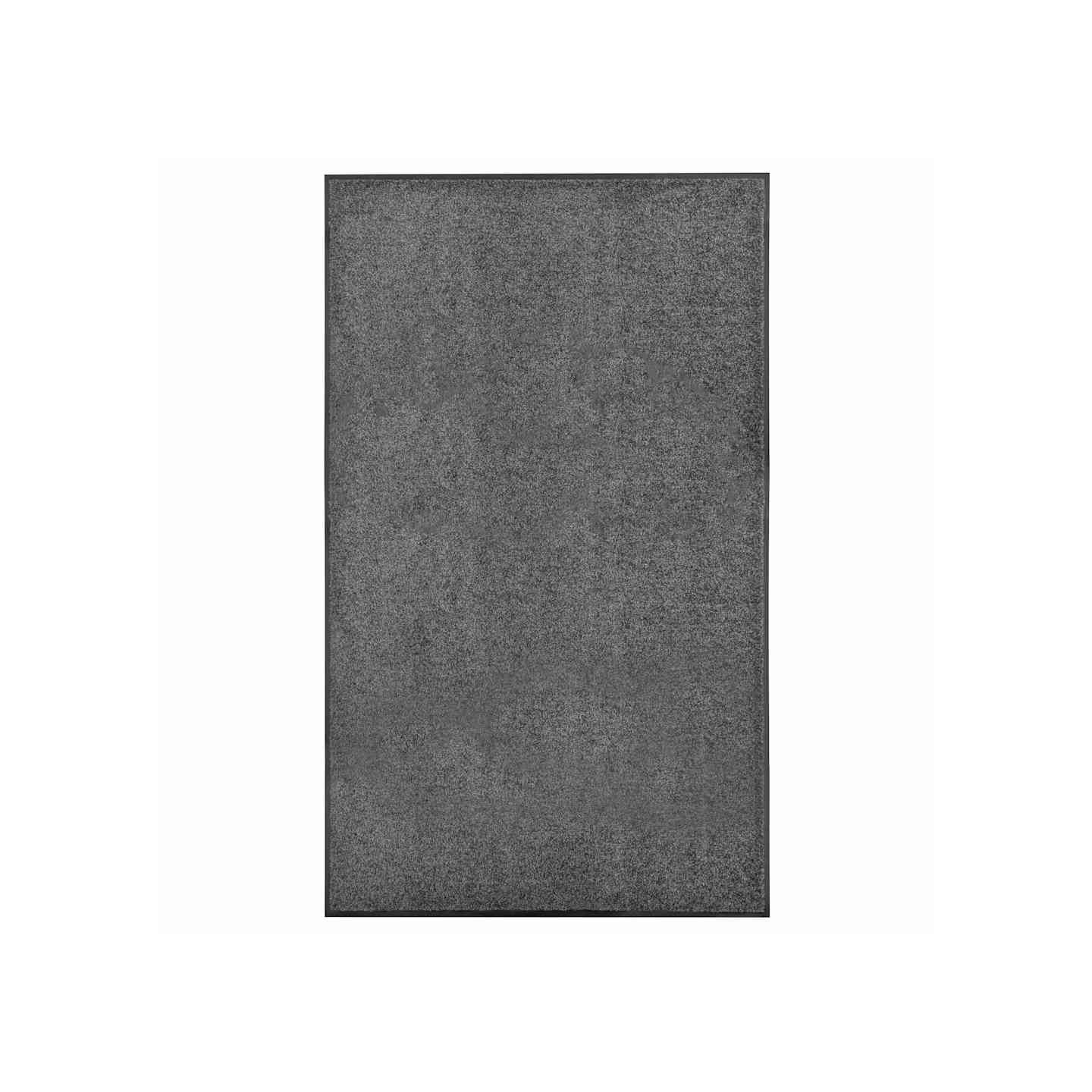 Paillasson lavable Anthracite 90x150 cm