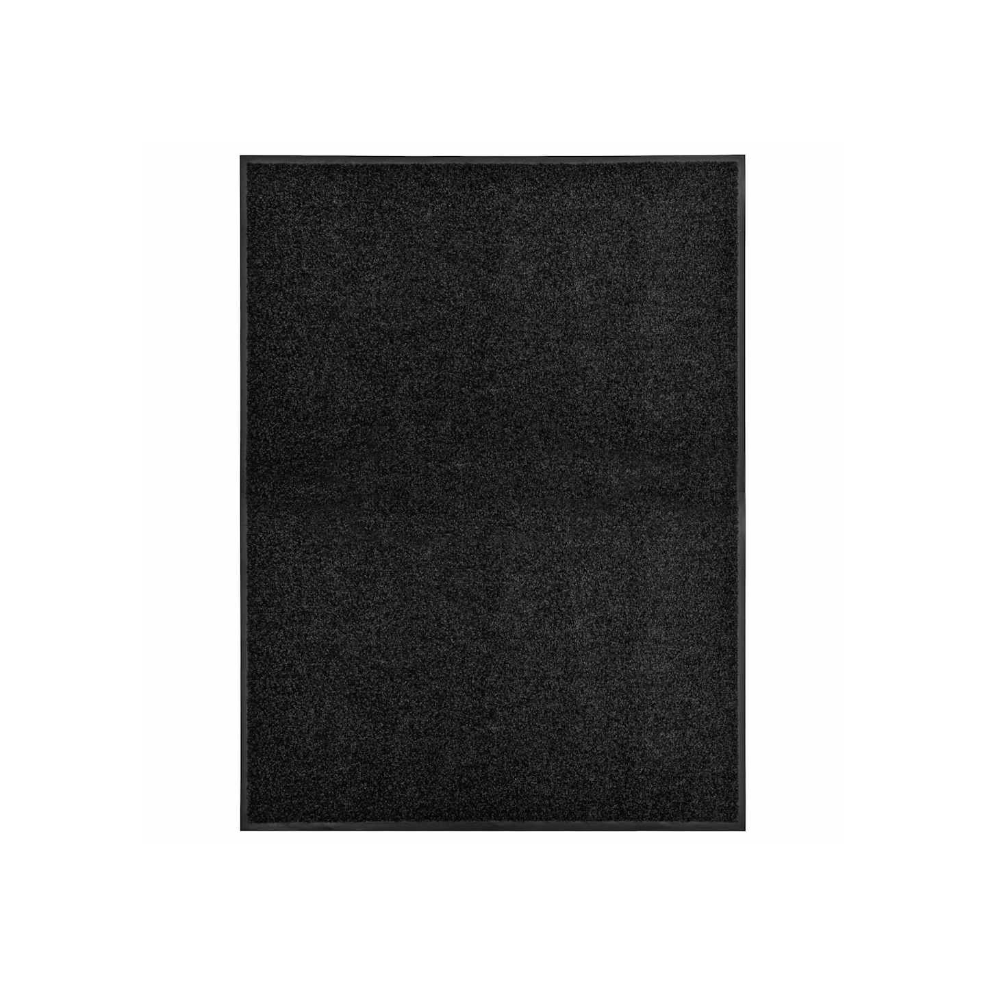 Paillasson lavable Noir 90x120 cm