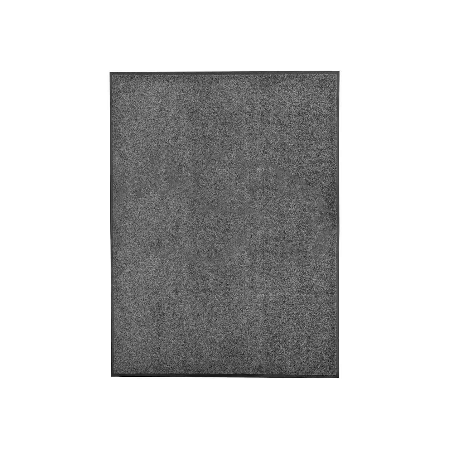 Paillasson lavable Anthracite 90x120 cm