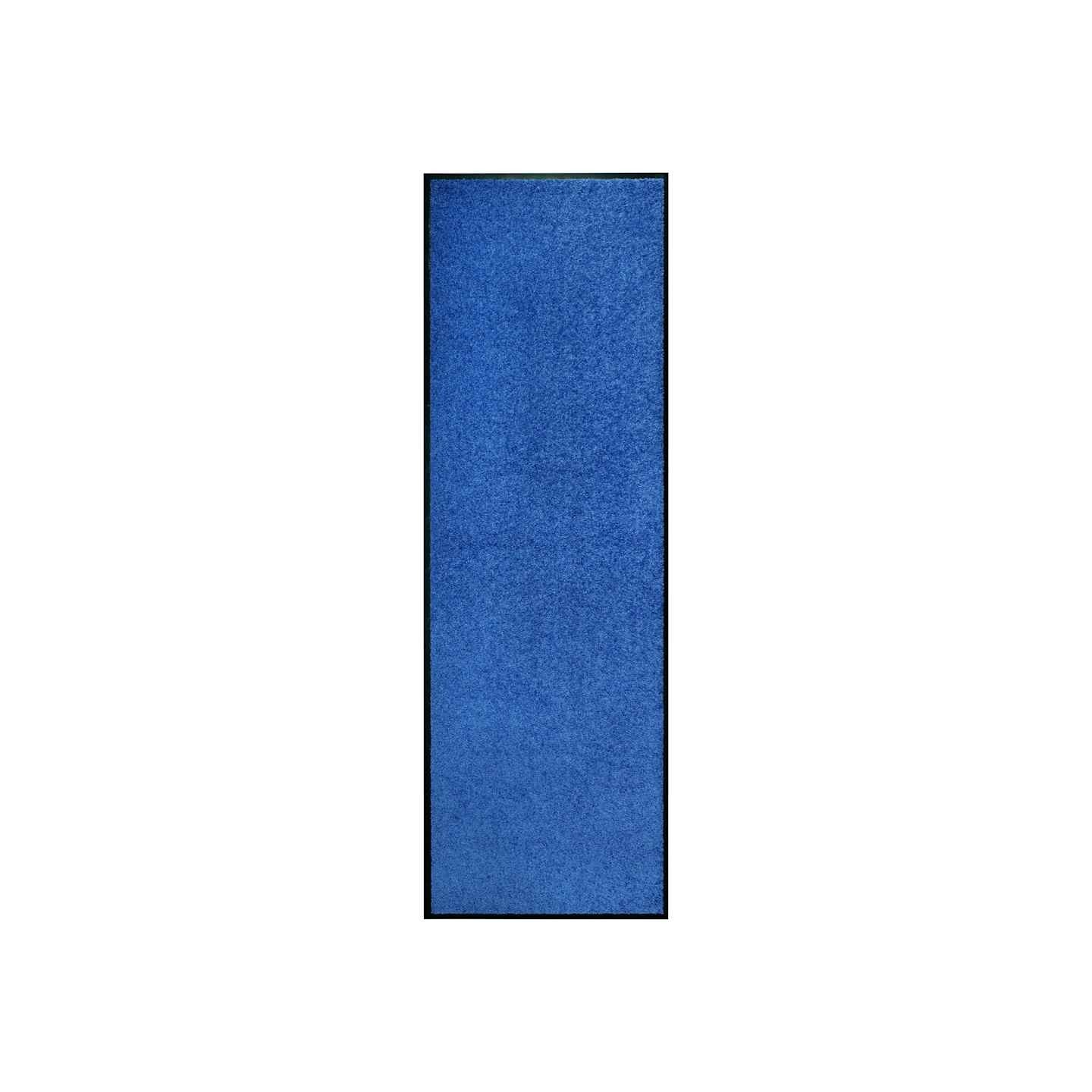 Paillasson lavable Bleu 60x180 cm