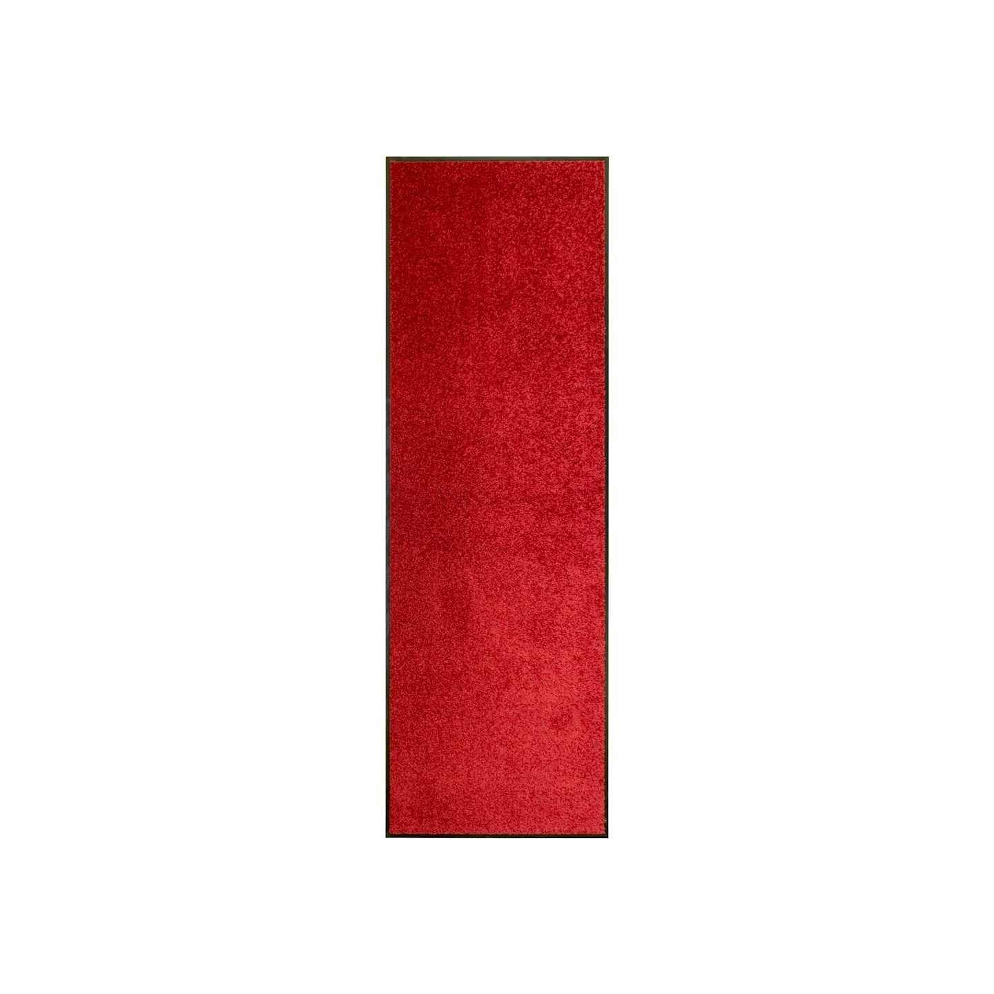 Paillasson lavable Rouge 60x180 cm