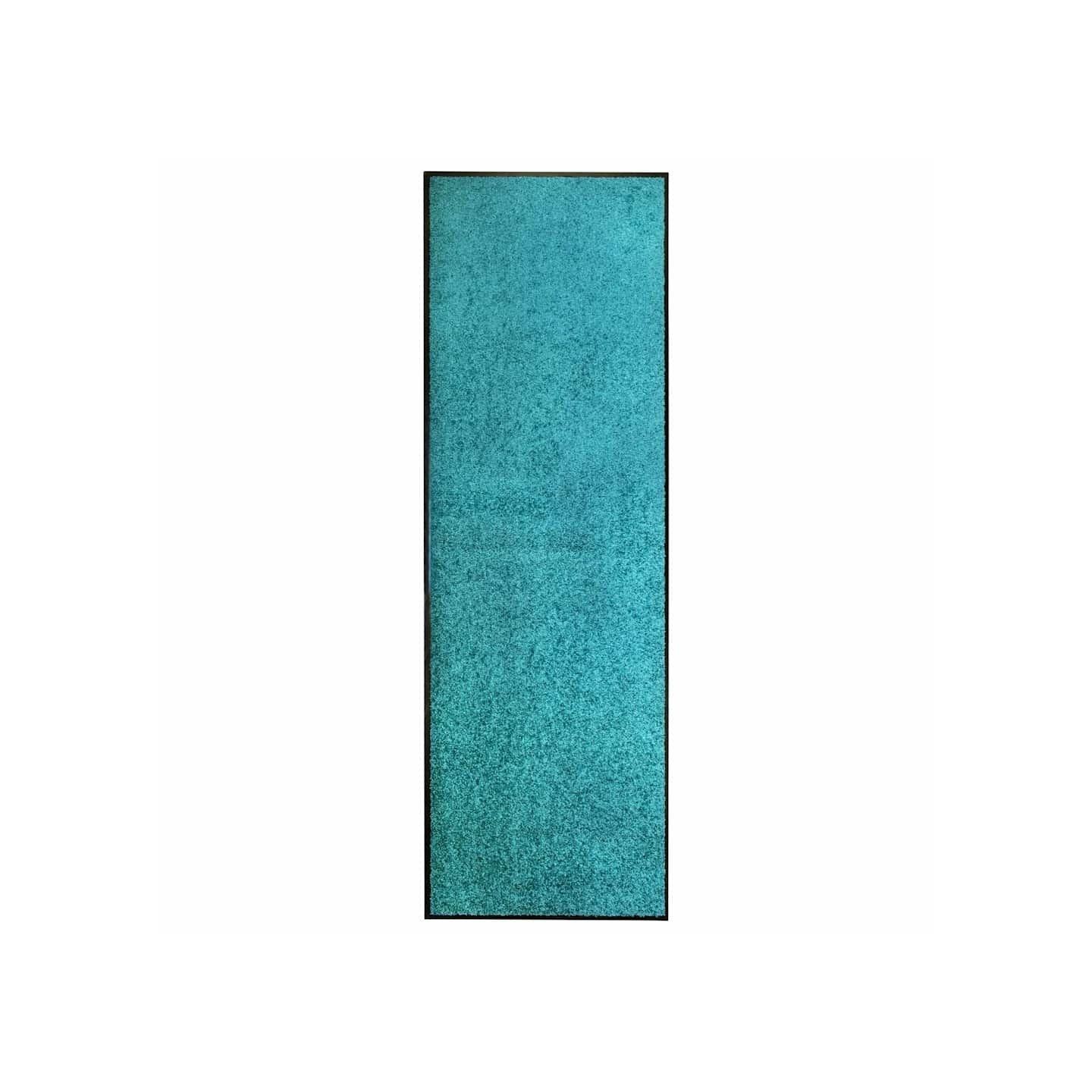 Paillasson lavable Cyan 60x180 cm