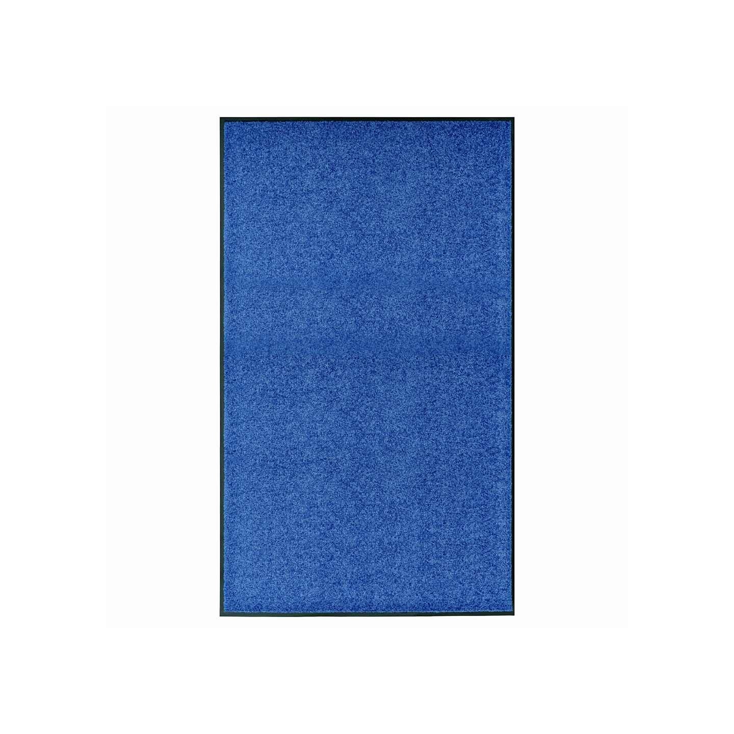 Paillasson lavable Bleu 90x150 cm