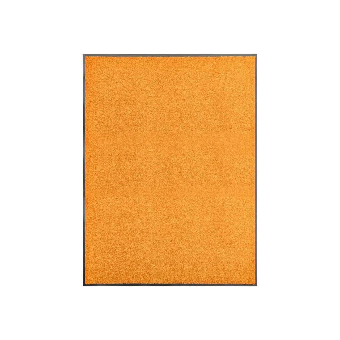 Paillasson lavable Orange 90x120 cm