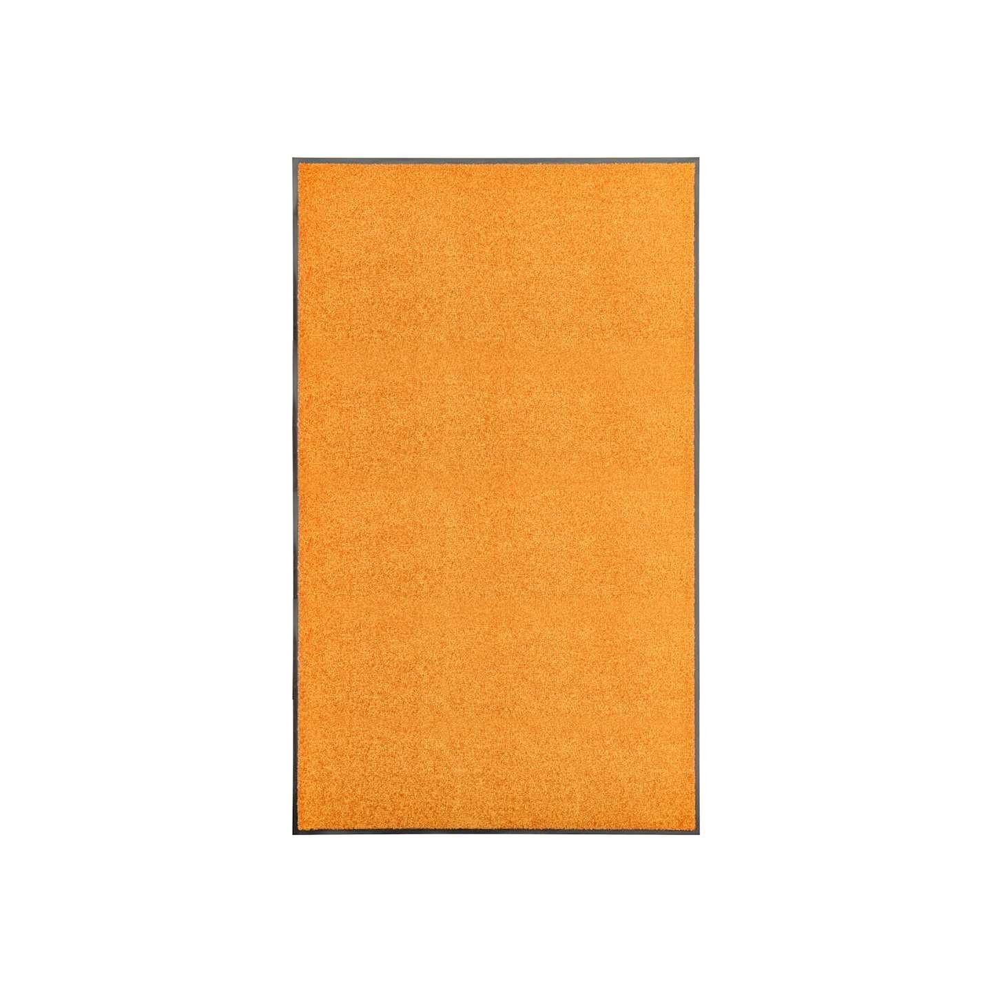Paillasson lavable Orange 90x150 cm