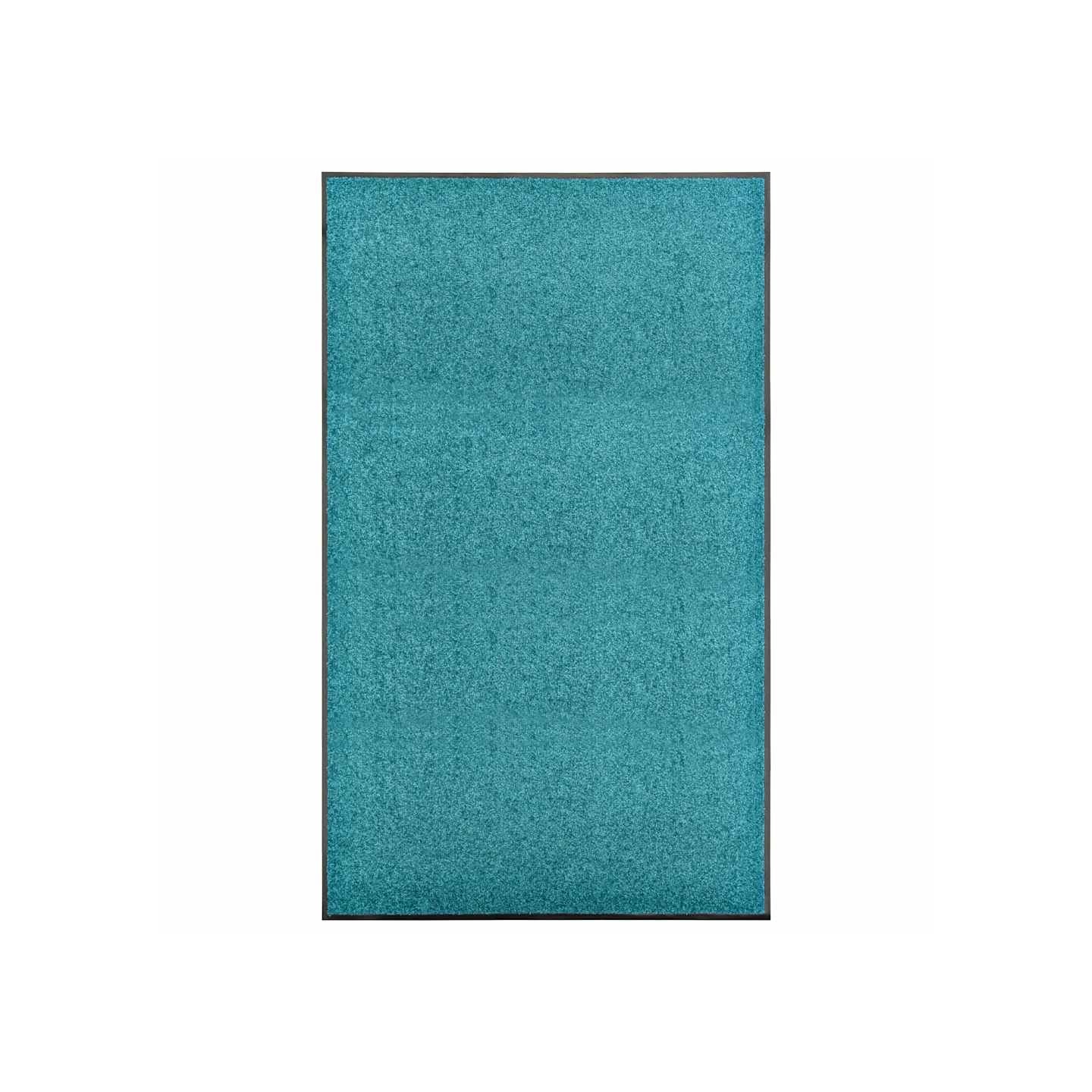 Paillasson lavable Cyan 90x150 cm