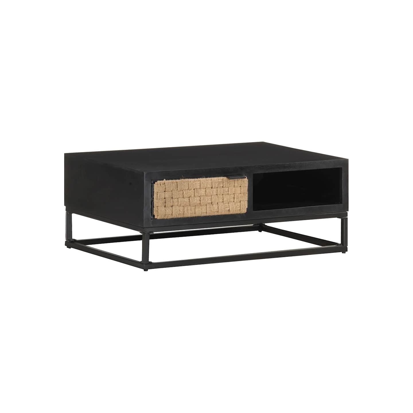 Table basse 90x60x35 cm Bois de manguier massif