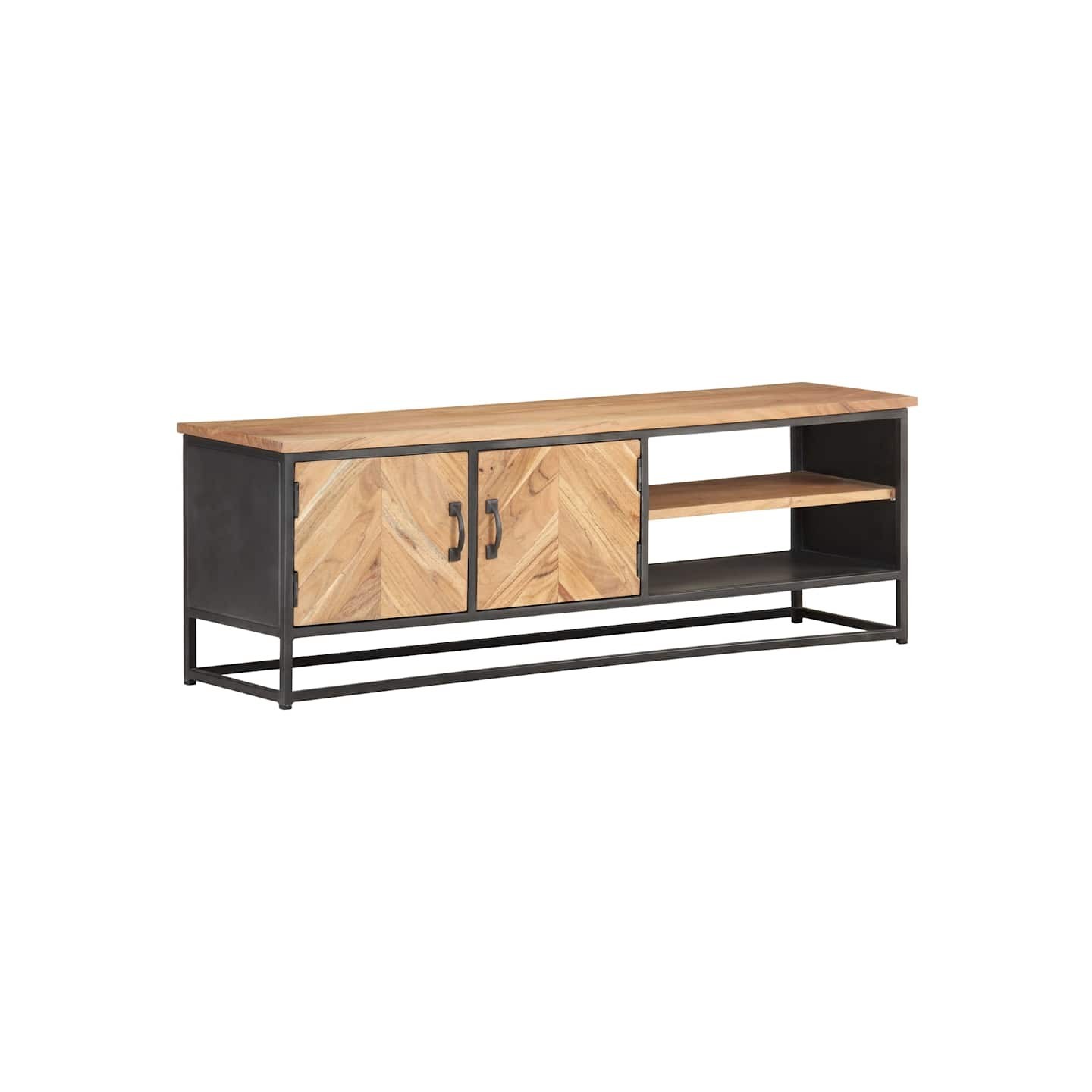 Meuble TV 120x30x40 cm Bois d'acacia massif