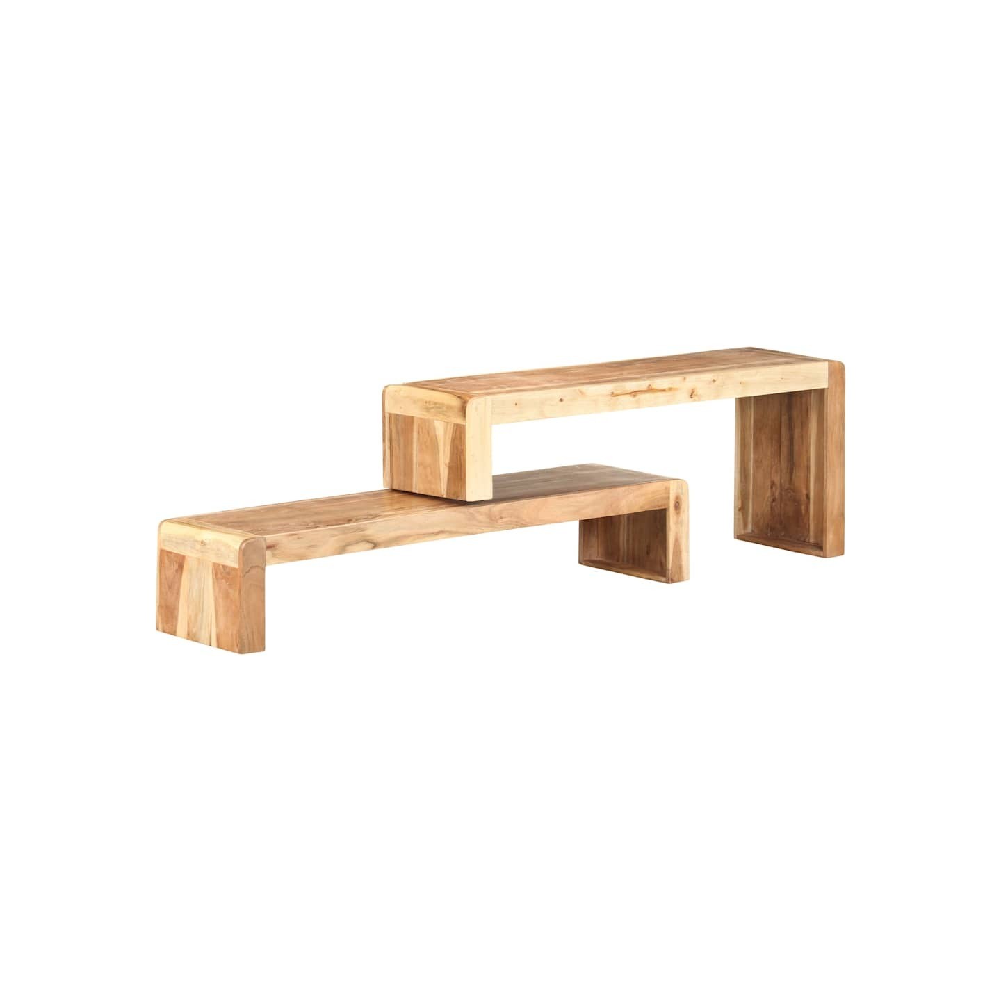 Meubles TV 2 pcs Bois d'acacia massif
