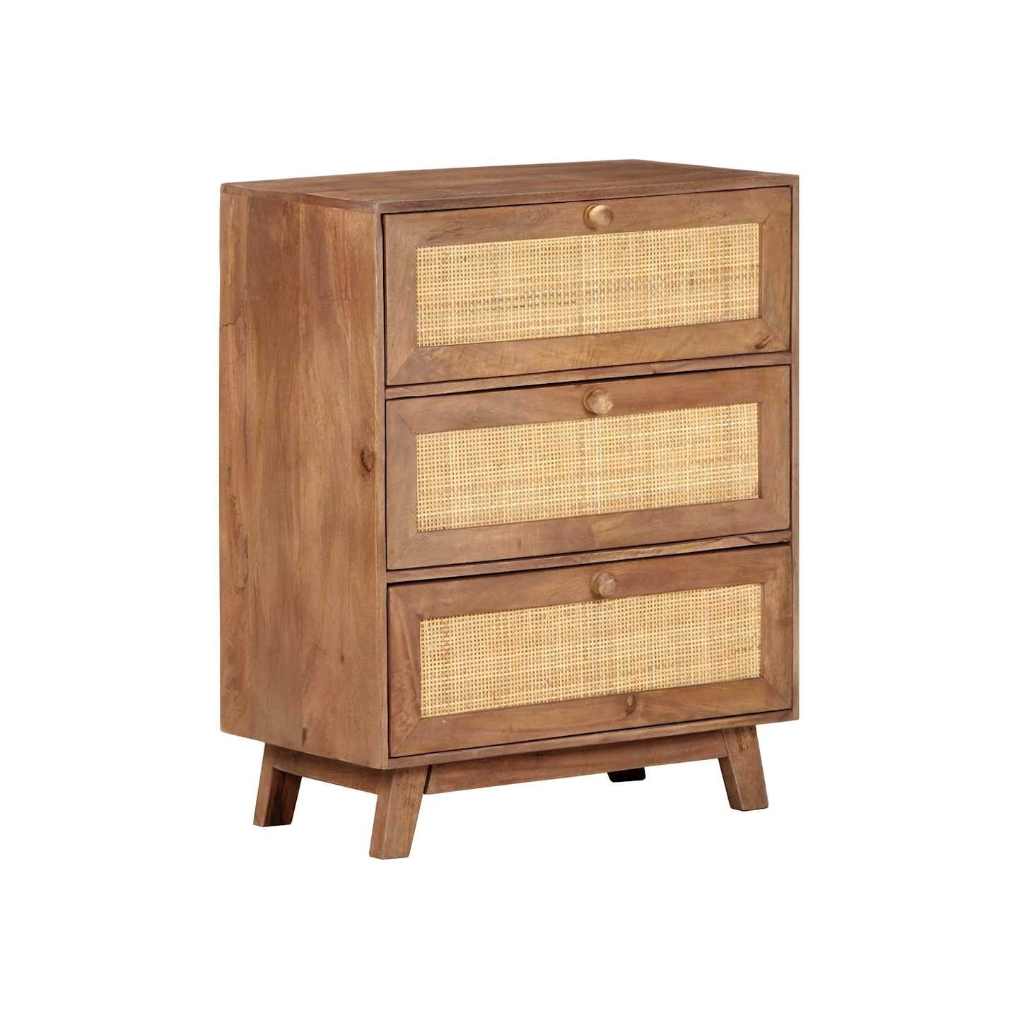 Buffet 61x35x76 cm Bois de manguier massif