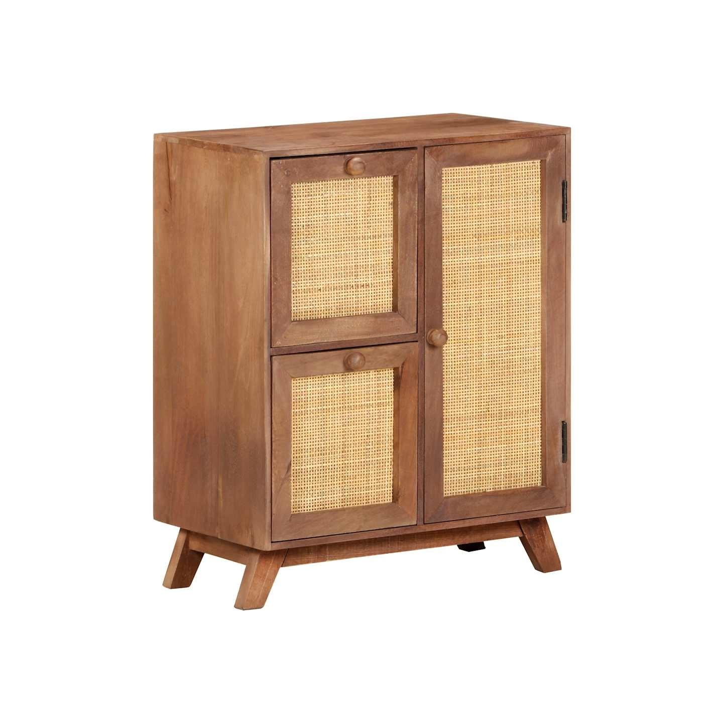 Buffet 60x35x75 cm Bois de manguier massif
