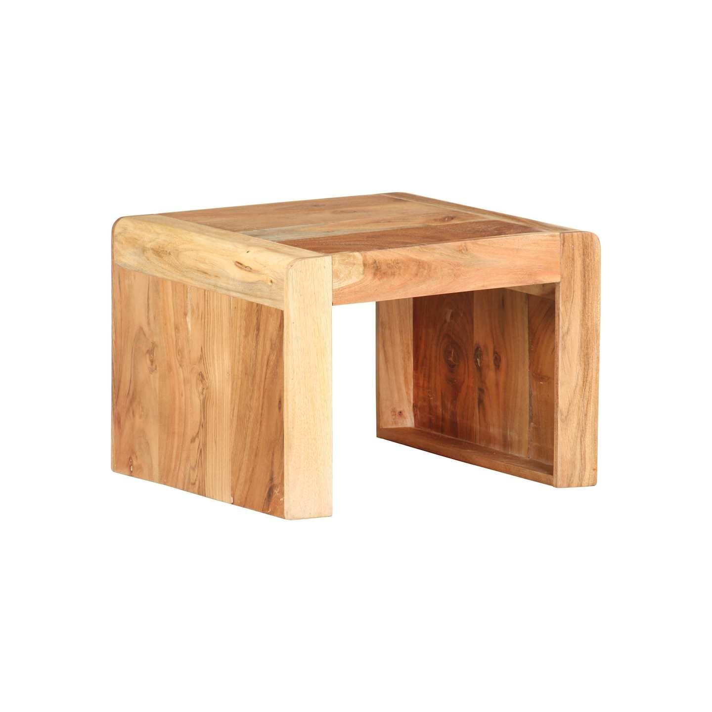 Table d'appoint 43x40x30 cm Bois d'acacia massif