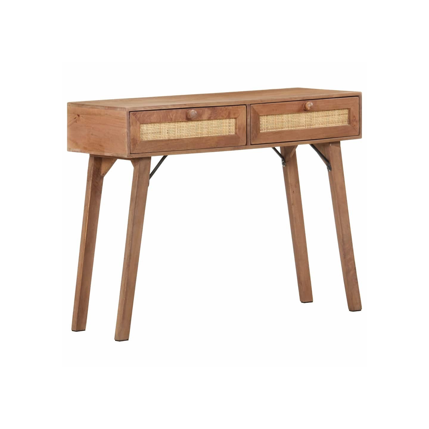 Table console 100x35x76 cm Bois de manguier massif