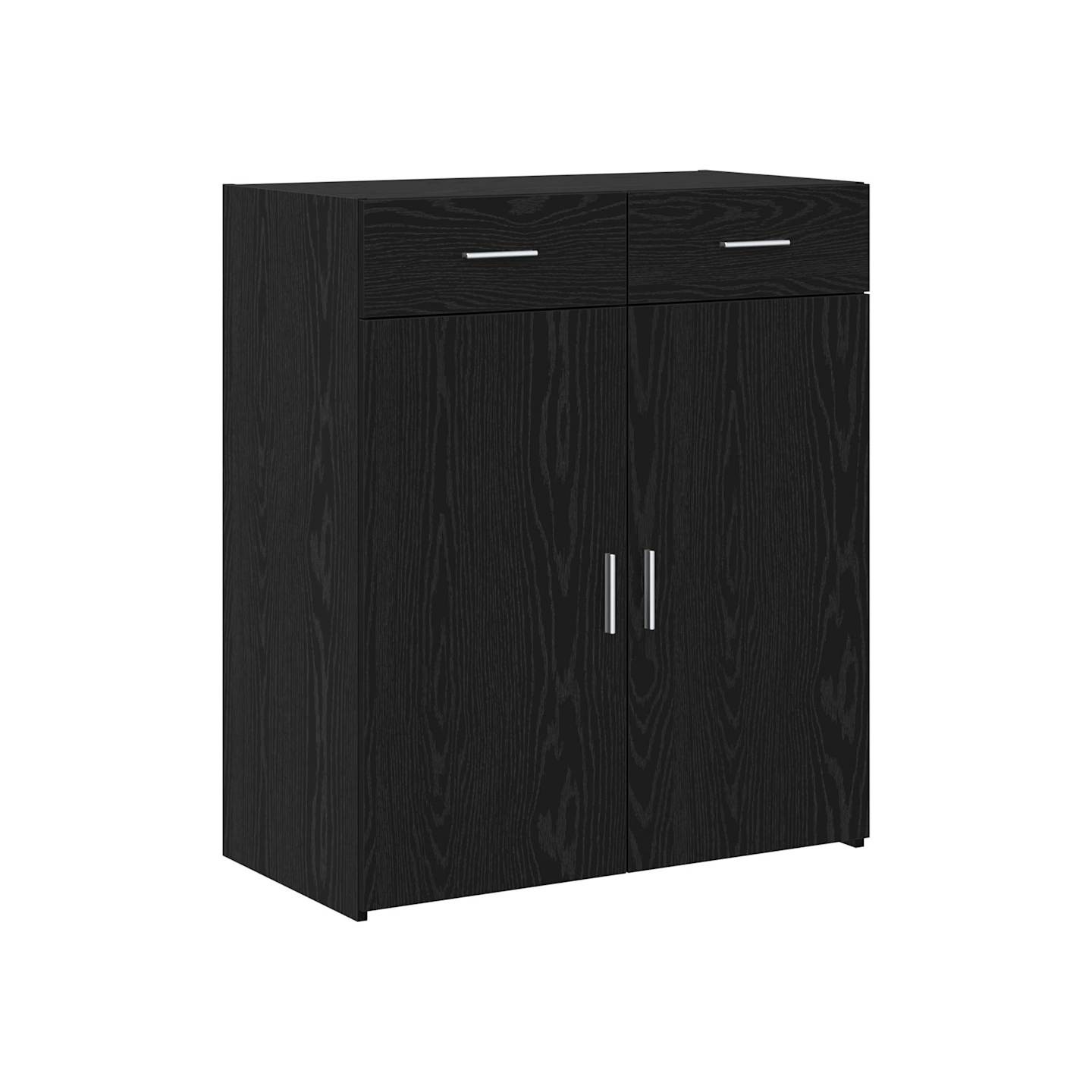 Armoire de rangement Chêne noir 80 x 42,5 x 93 cm