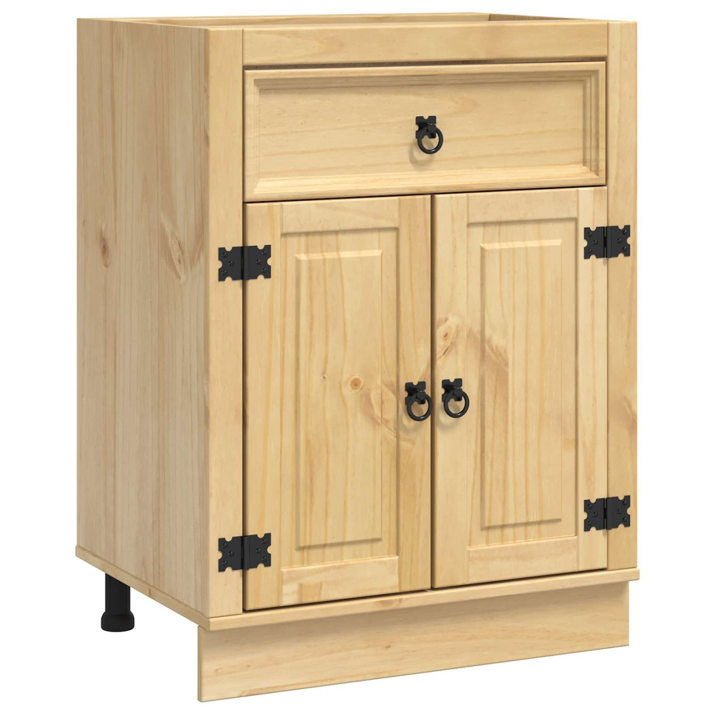 Armoire SKI Brun Miel 60 x 46 x 81,5 cm Pin massif