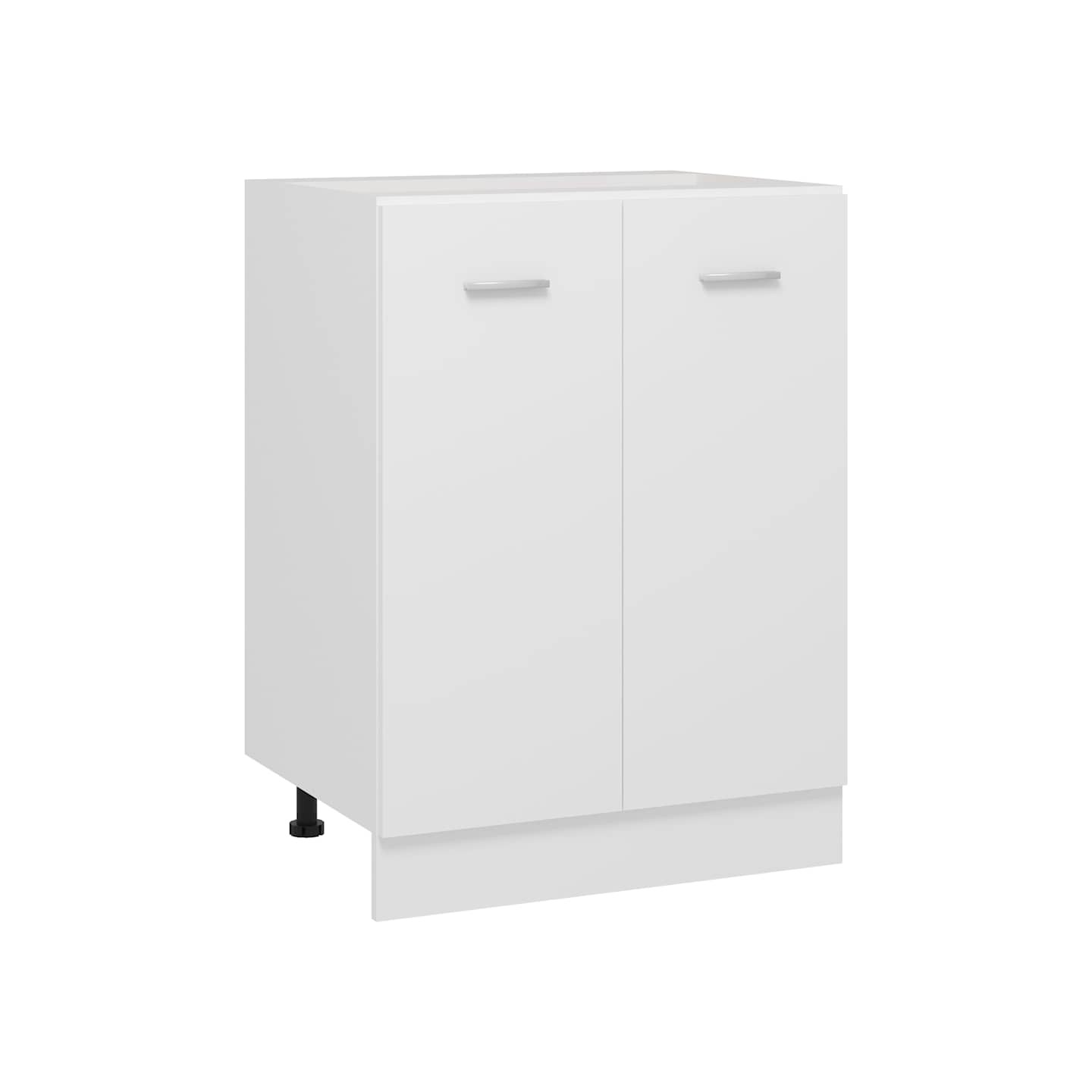 Meuble bas "Lyon" Blanc 60 x 46 x 81,5 cm Bois d'ingénierie