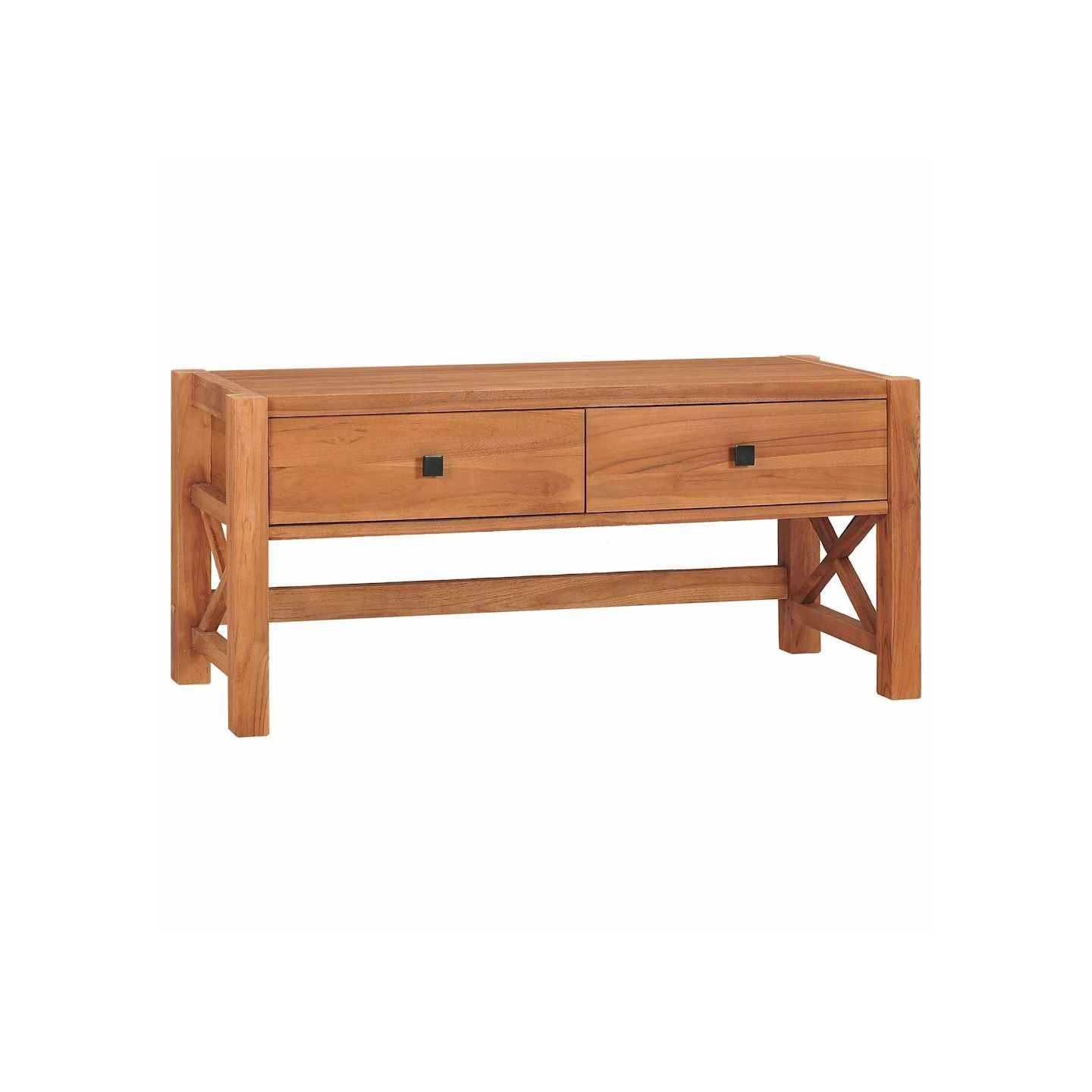 Meuble TV 100x40x45 cm Bois de teck