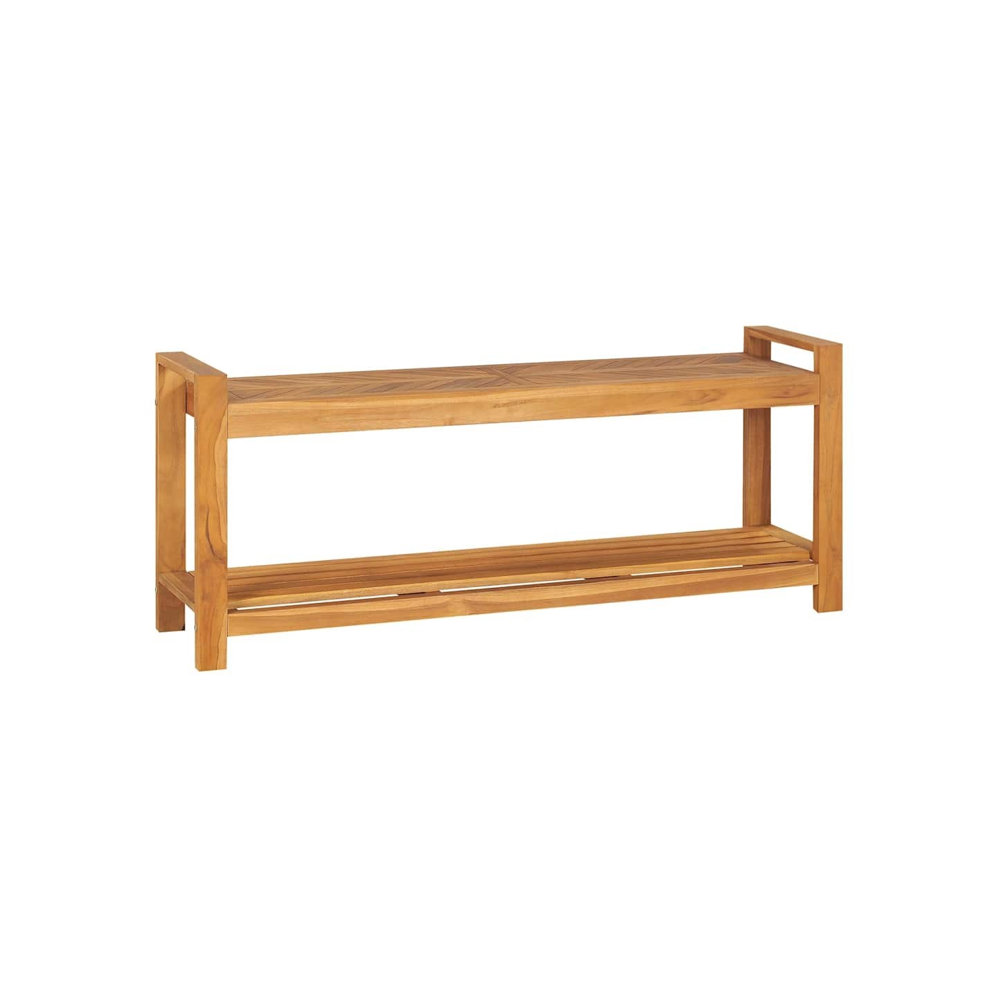 Banc 120 cm Bois de teck solide