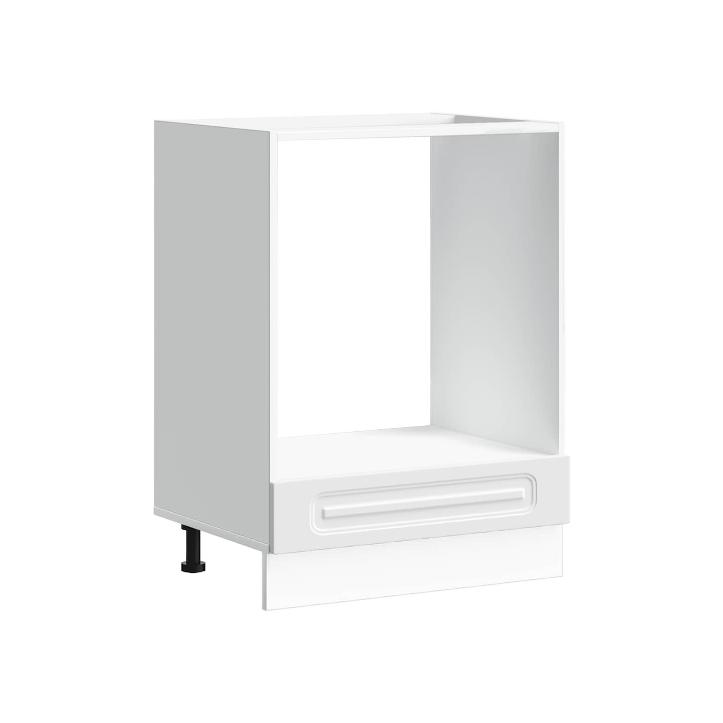 Armoire à four Kalmar blanc bois d'ingénierie