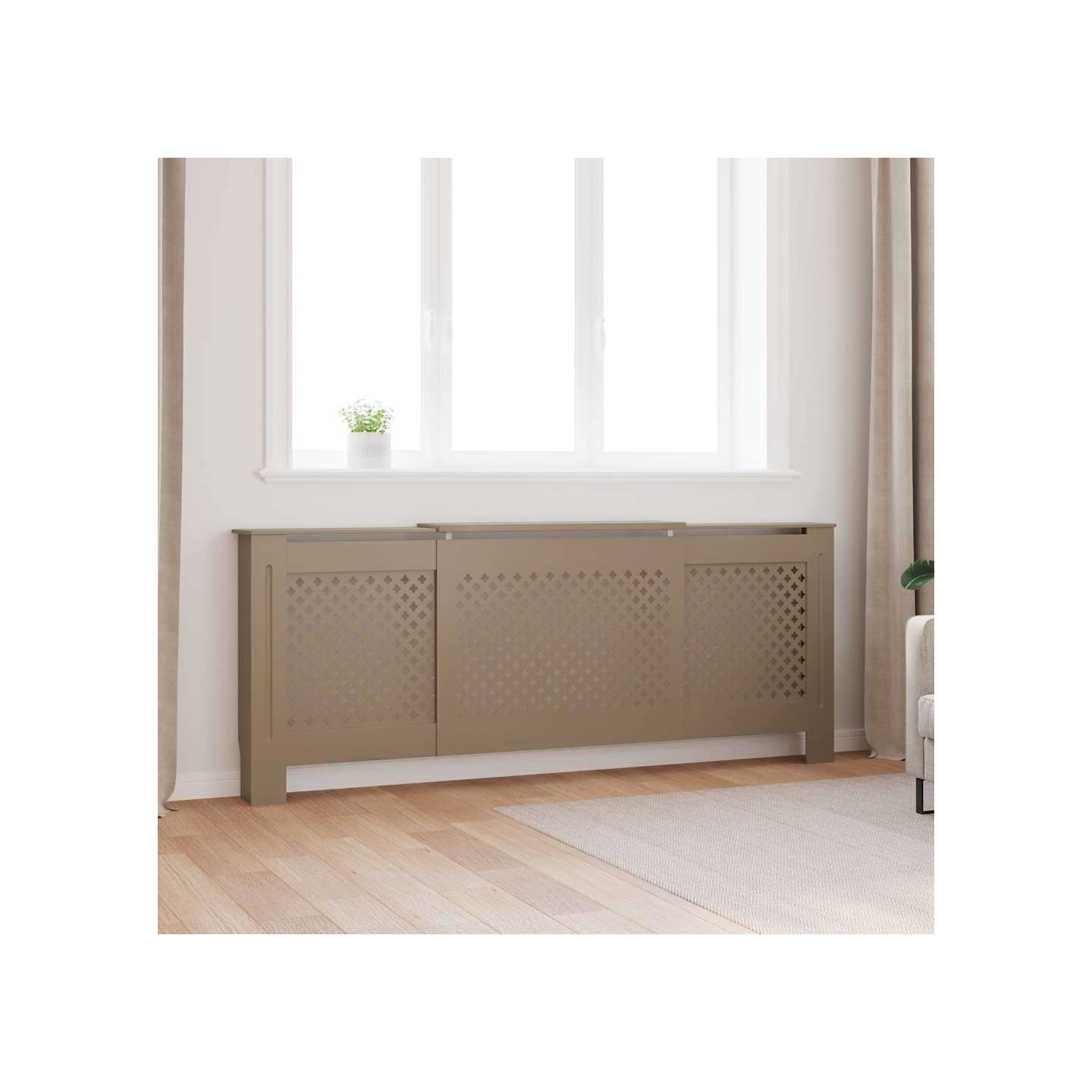 Cache-radiateur MDF 205 cm