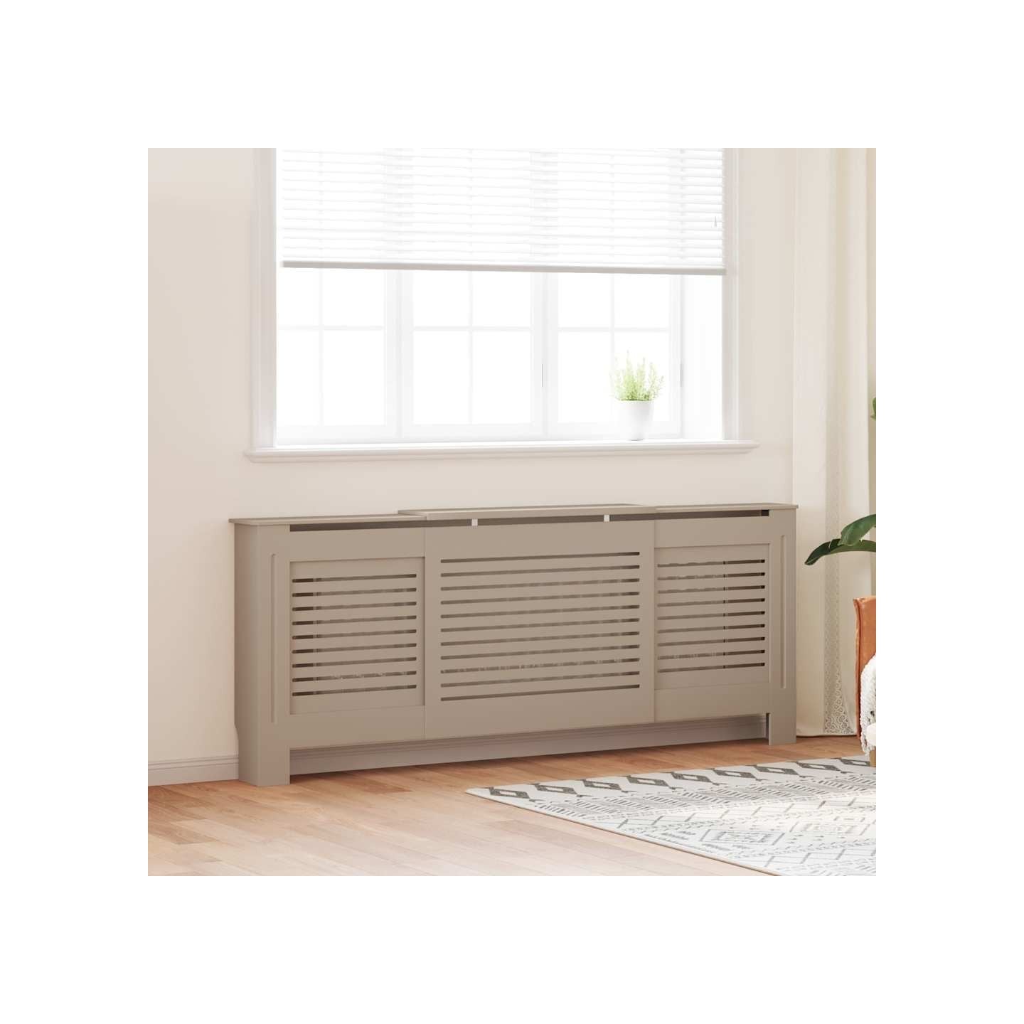 Cache-radiateur MDF 205 cm