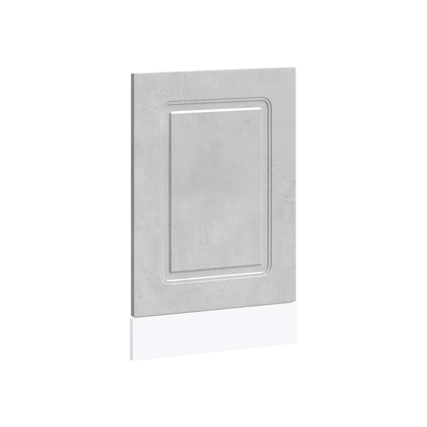 Panneau de lave-vaisselle Kalmar gris béton 45x1,5x57 cm