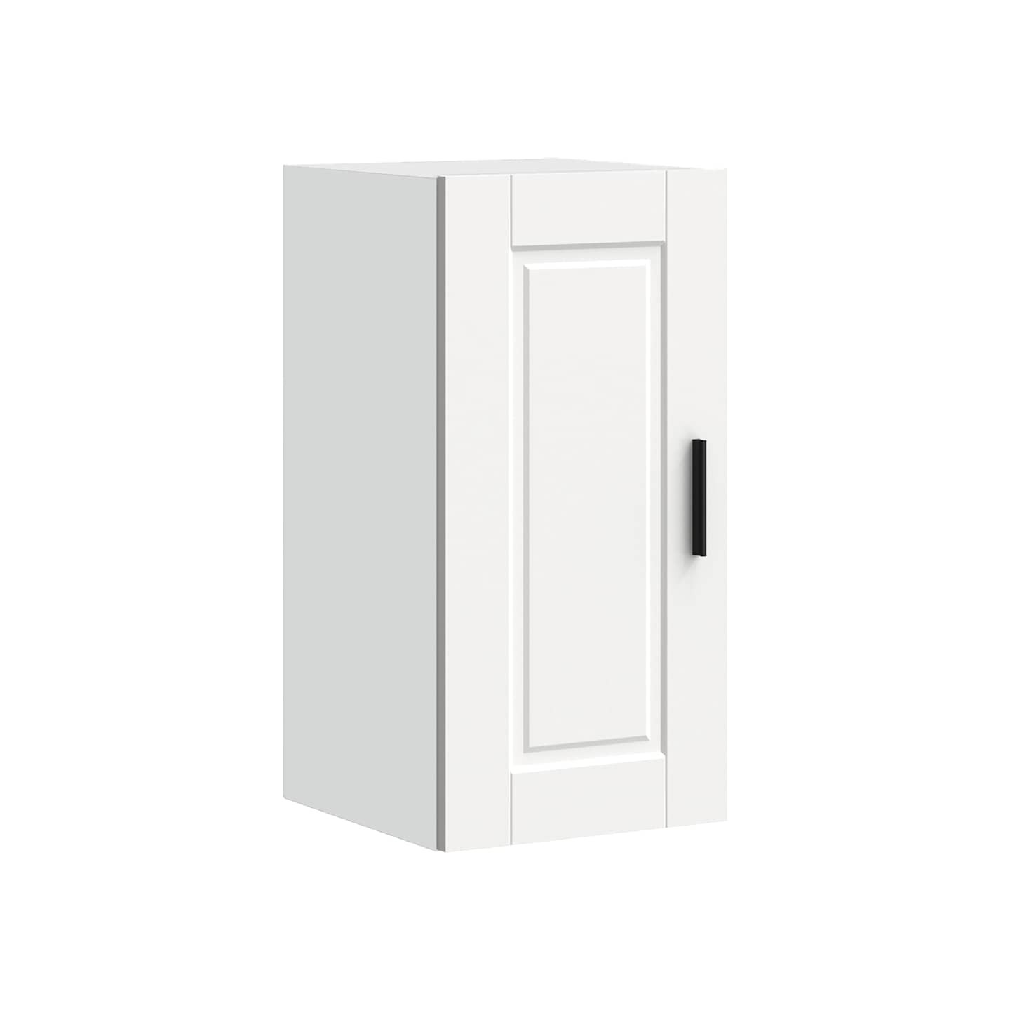 Armoire murale de cuisine Porto blanc bois d'ingénierie