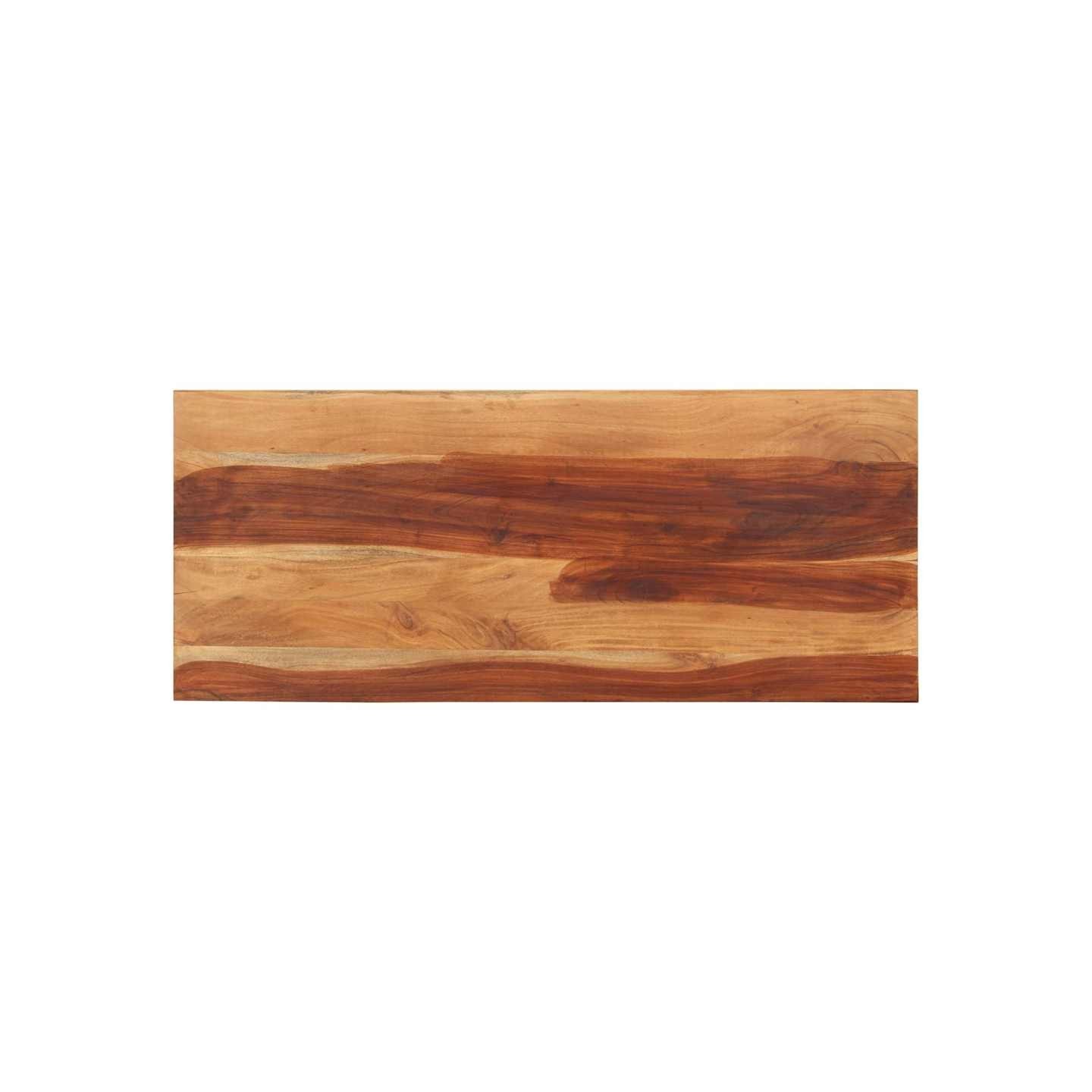 Dessus de table 140x60x(2,5-2,7) cm Bois massif d'acacia