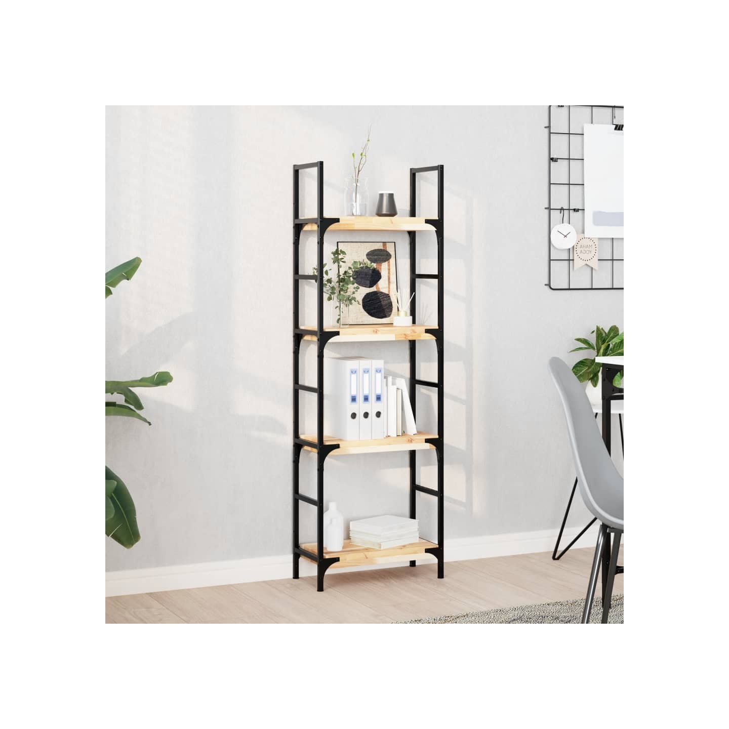 Étagères flottantes 3 pcs 40x20x4 cm acacia massif non traité