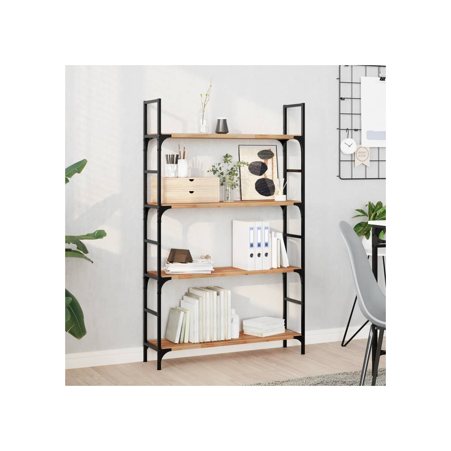 Étagères flottantes 2 pcs 80x20x2 cm acacia massif à l'huile