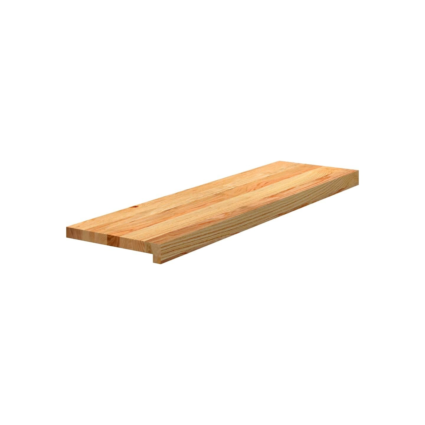 Marches d'escalier 12 pcs marron clair 90x25x2 cm chêne massif