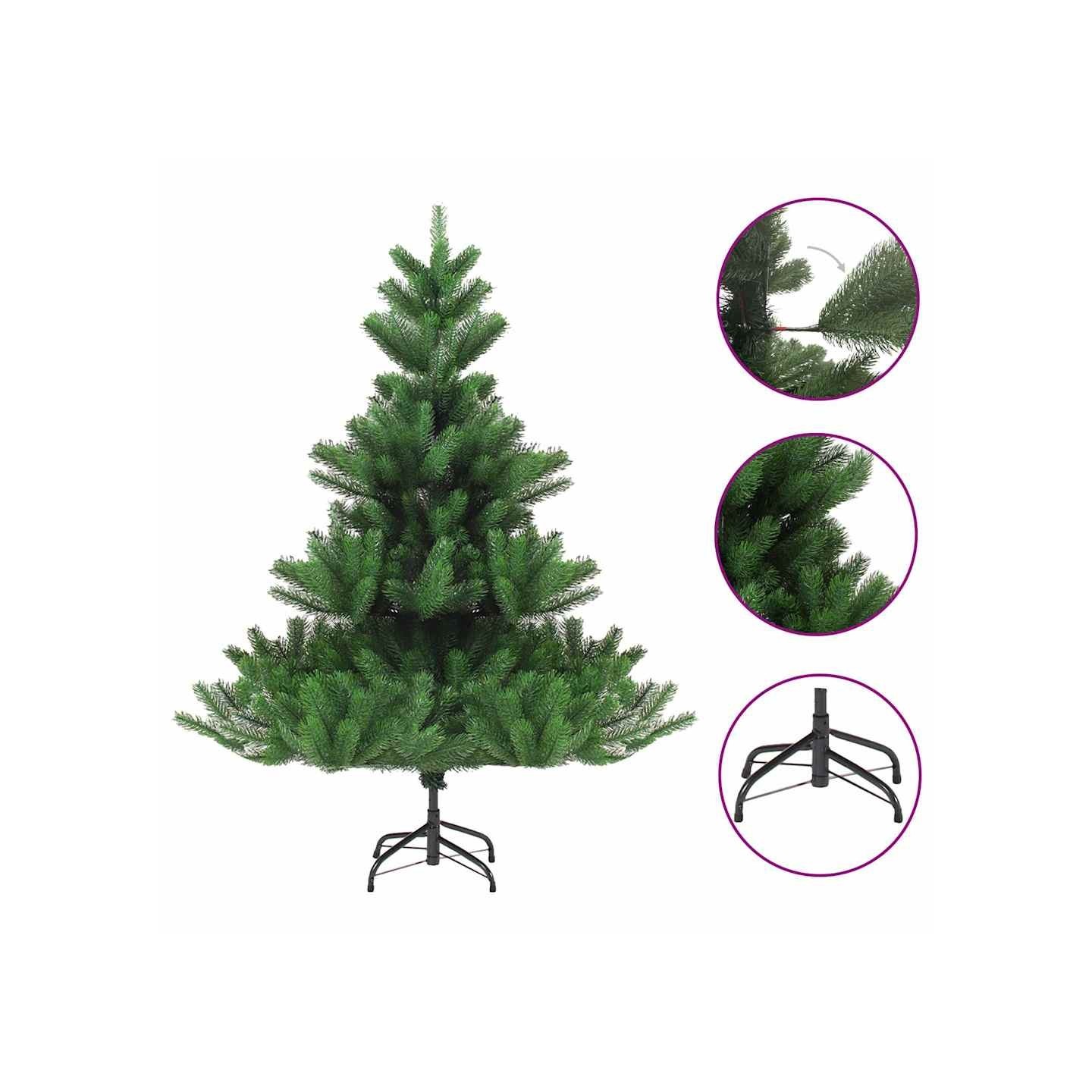 Sapin de Noël artificiel Nordmann Vert 120 cm