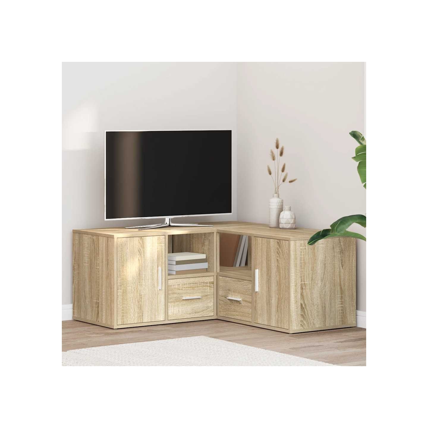 Armoire d'angle chêne sonoma 160x40x45 cm bois d’ingénierie