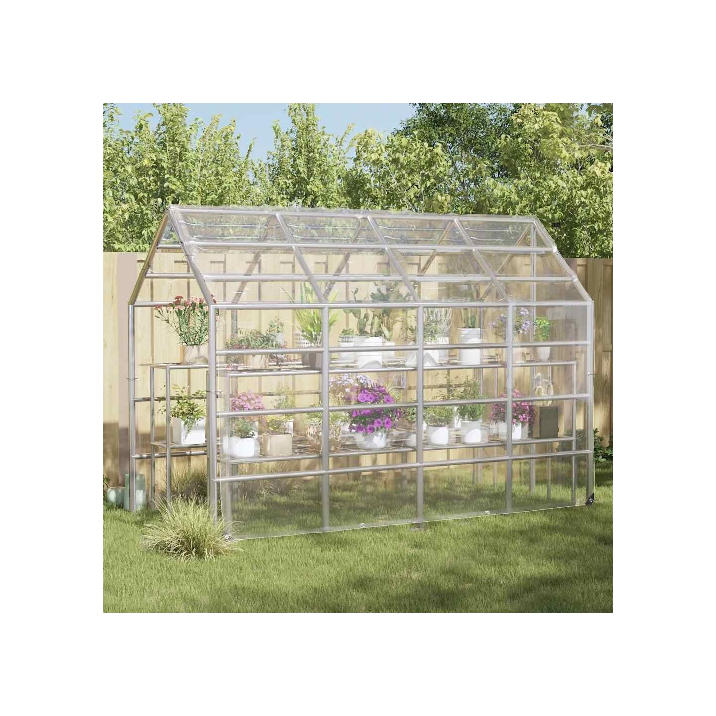 Couverture végétale avec œillets 3x6 m PVC