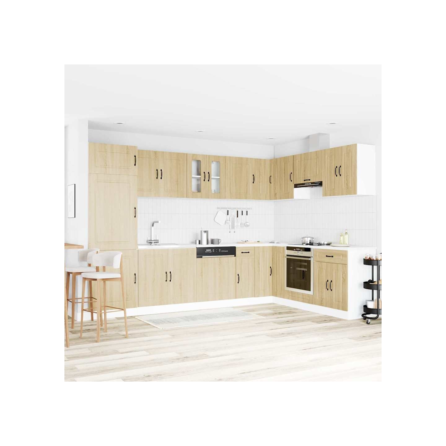 Armoire de cuisine Kalmar Chêne Sonoma 80 x 46 x 81,5 cm