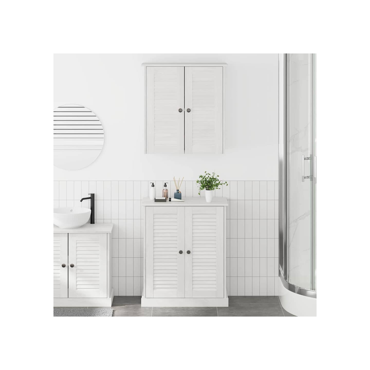 Ensemble de mobilier de salle de bain 2 pièces