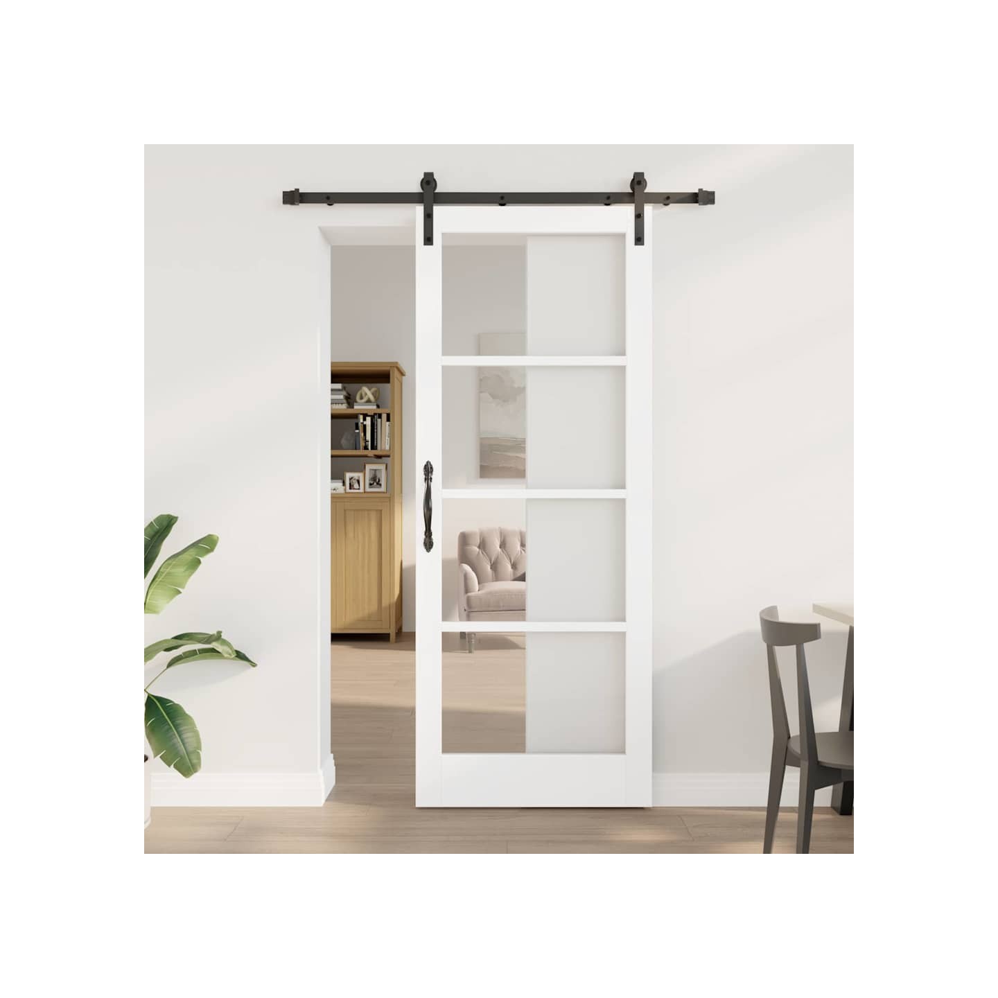 Porte coulissante ORKDAL Blanc 83 x 211 cm