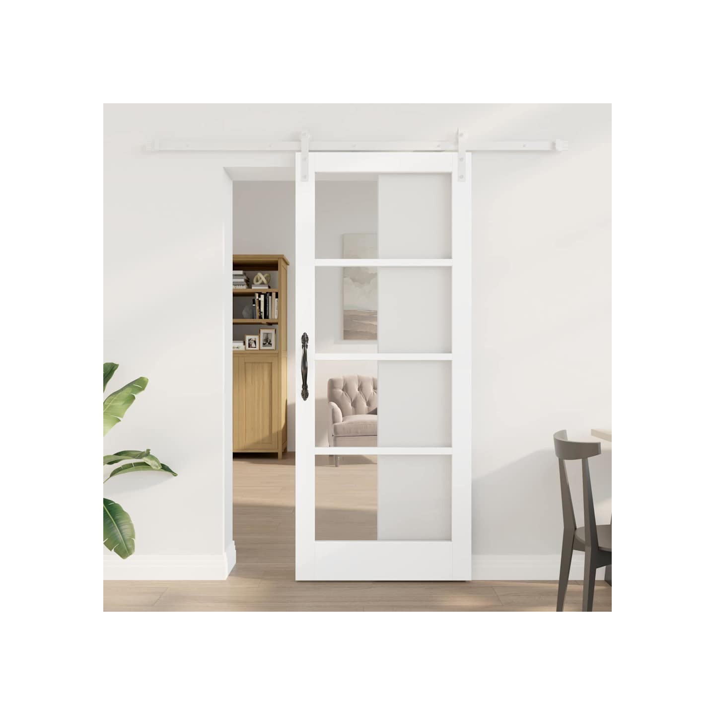 Porte coulissante ORKDAL Blanc 83 x 202 cm