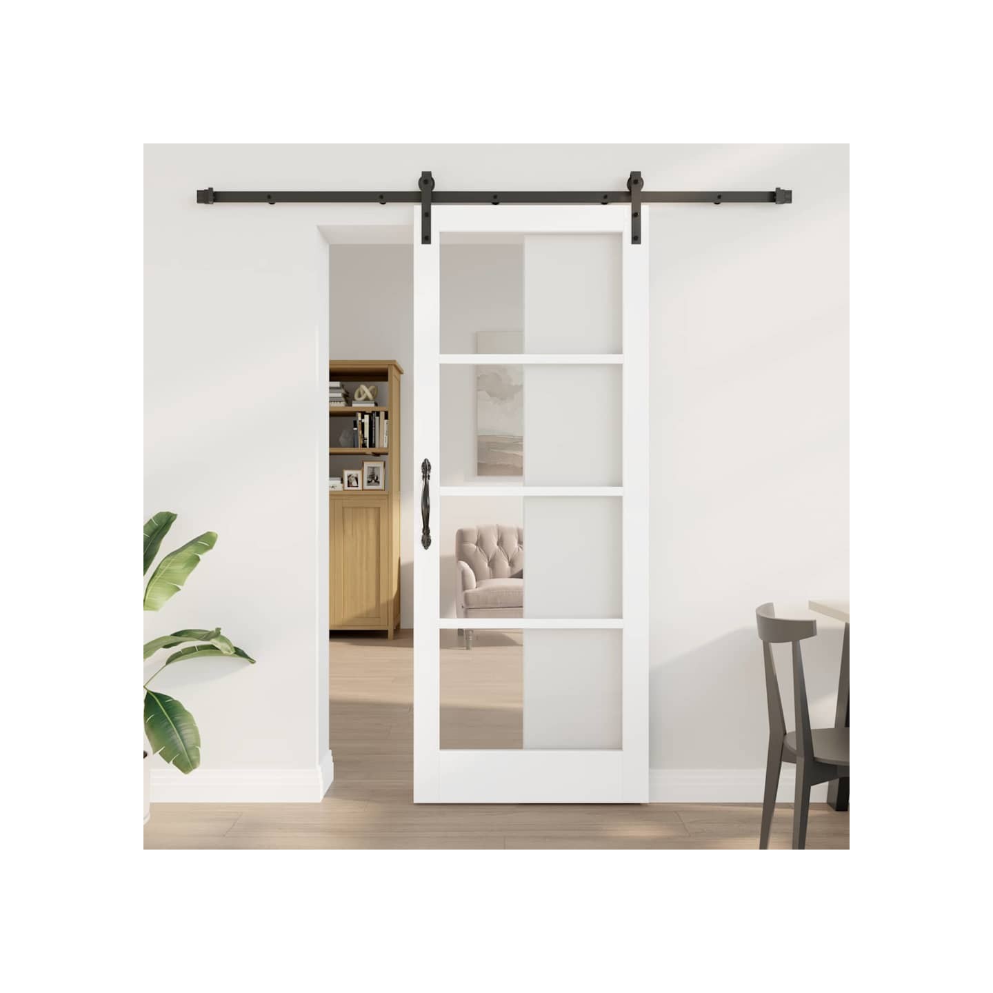 Porte coulissante ORKDAL Blanc 83 x 211 cm