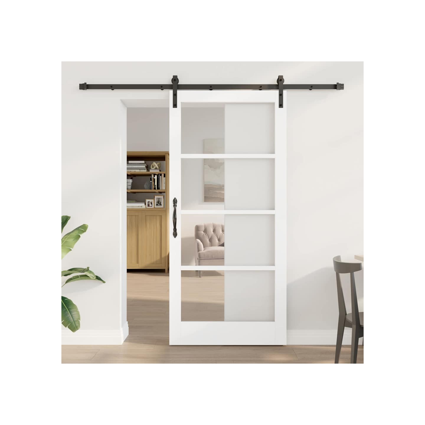 Porte coulissante ORKDAL Blanc 93 x 202 cm