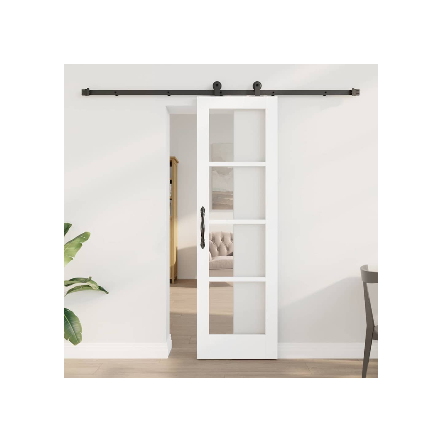 Porte coulissante ORKDAL Blanc 61 x 198,5 cm