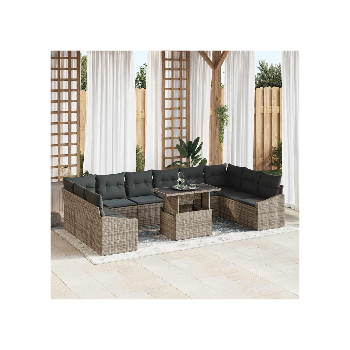 11 pc Gris