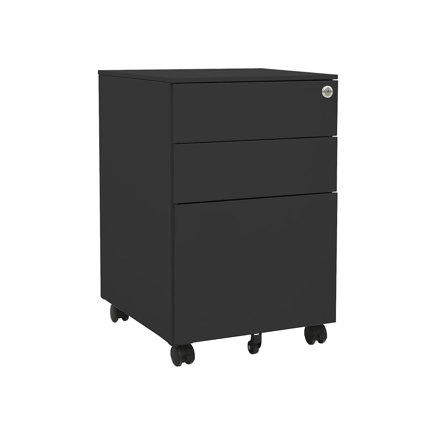 Classeur mobile Anthracite 39x45x60 cm Acier
